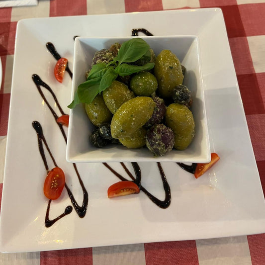 Bowl of Marinated Olives $14